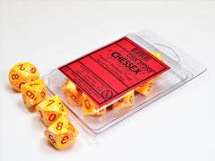 CHESSEX FESTIVE DICE: SUNBURST & RED SETS | Gamers Paradise