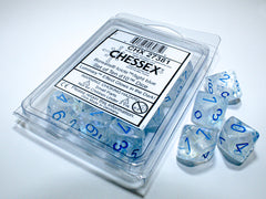 CHESSEX BOREALIS DICE: ICICLE & LIGHT BLUE SETS | Gamers Paradise