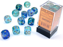 CHESSEX NEBULA DICE: OCEANIC & GOLD SETS | Gamers Paradise