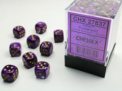 CHESSEX VORTEX DICE: VORTEX PURPLE & GOLD SETS | Gamers Paradise