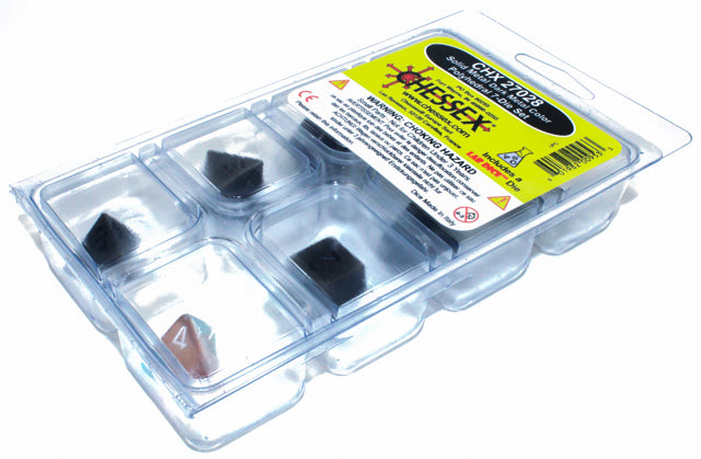 CHESSEX DICE: Metal Polyhedral Dark Metal 7-Dice Set | Gamers Paradise