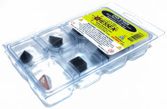 CHESSEX DICE: Metal Polyhedral Dark Metal 7-Dice Set | Gamers Paradise