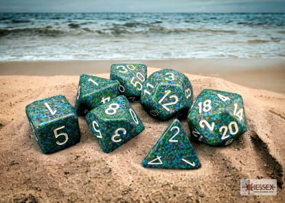 CHESSEX SPECKLED DICE: SEA | Gamers Paradise