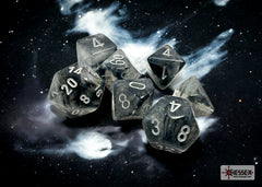 CHESSEX BOREALIS DICE: LIGHT SMOKE & SILVER SETS | Gamers Paradise