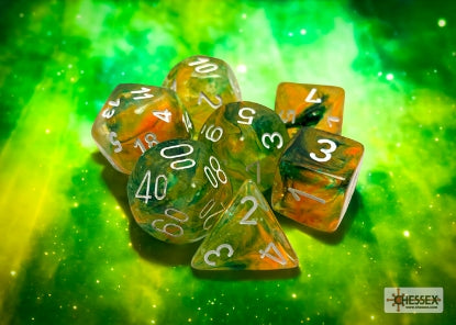 CHESSEX NEBULA DICE: SPRING & WHITE SETS | Gamers Paradise