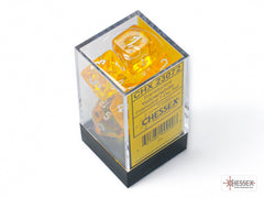 CHESSEX TRANSLUCENT DICE: YELLOW & WHITE SETS | Gamers Paradise