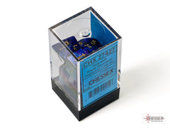 CHESSEX SCARAB DICE: ROYAL BLUE/GOLD | Gamers Paradise