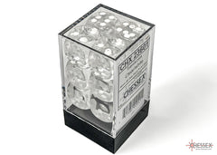 CHESSEX TRANSLUCENT DICE: CLEAR & WHITE SETS | Gamers Paradise