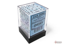 CHESSEX OPAQUE DICE: PASTEL BLUE & BLACK | Gamers Paradise