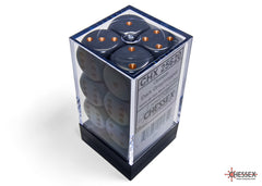 CHESSEX OPAQUE DICE: DARK GREY & COPPER | Gamers Paradise