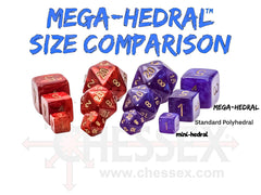 CHESSEX Mega-hedral Dice Sets | Gamers Paradise