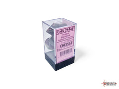 CHESSEX OPAQUE DICE: BLACK & PINK | Gamers Paradise