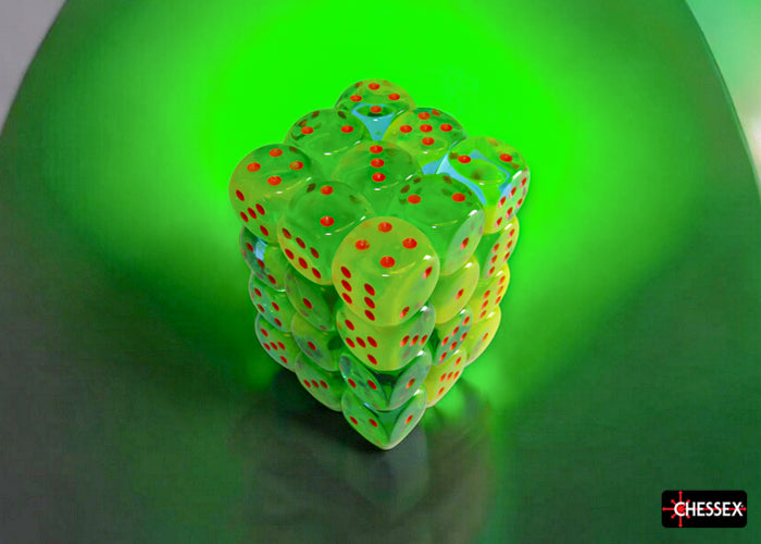 CHESSEX GEMINI DICE: GREEN-TEAL/ORANGE | Gamers Paradise