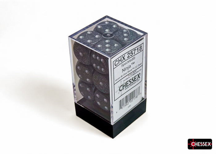 CHESSEX SPECKLED DICE: NINJA | Gamers Paradise