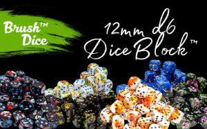 CHESSEX BRUSH DICE SETS | Gamers Paradise
