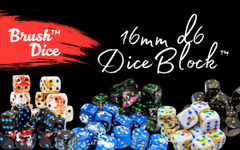 CHESSEX BRUSH DICE SETS | Gamers Paradise
