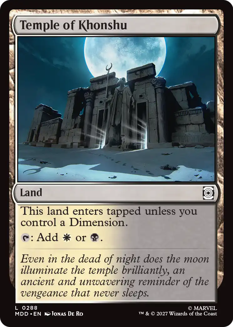 Temple of Khonshu [Marvel: Darkhold Destiny] | Gamers Paradise