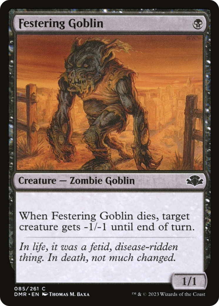 Festering Goblin [Dominaria Remastered] | Gamers Paradise