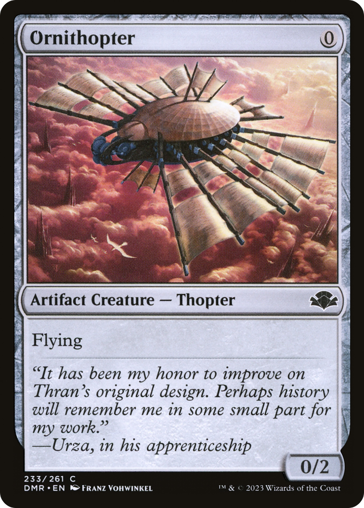 Ornithopter [Dominaria Remastered] | Gamers Paradise