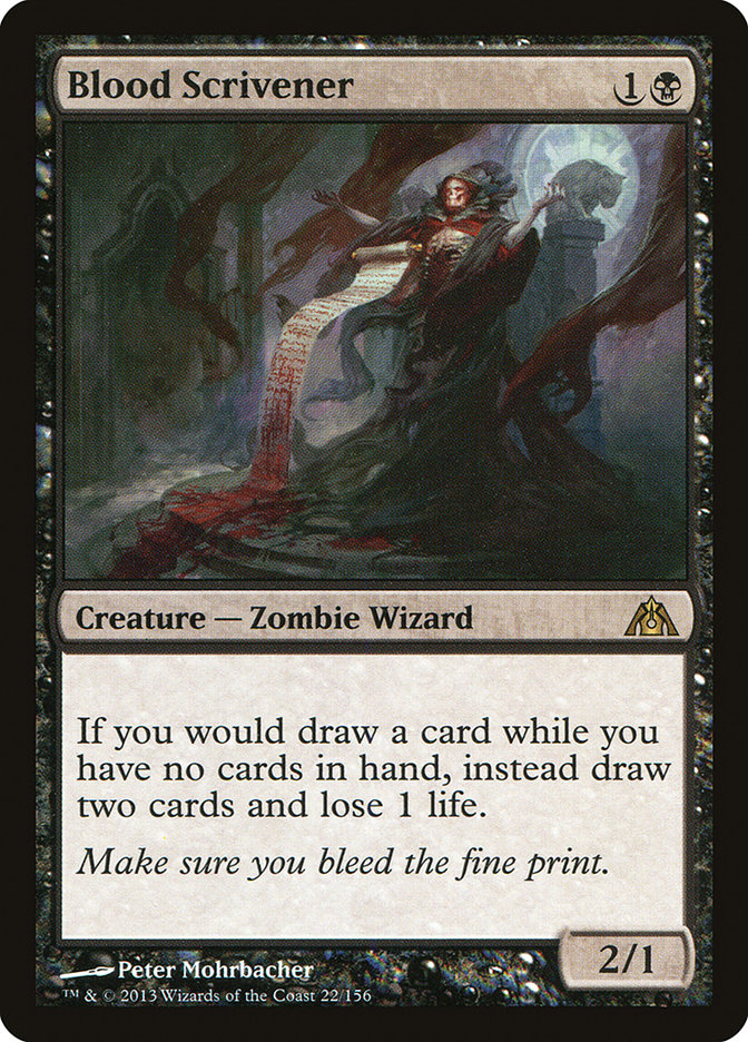 Blood Scrivener [Dragon's Maze] | Gamers Paradise