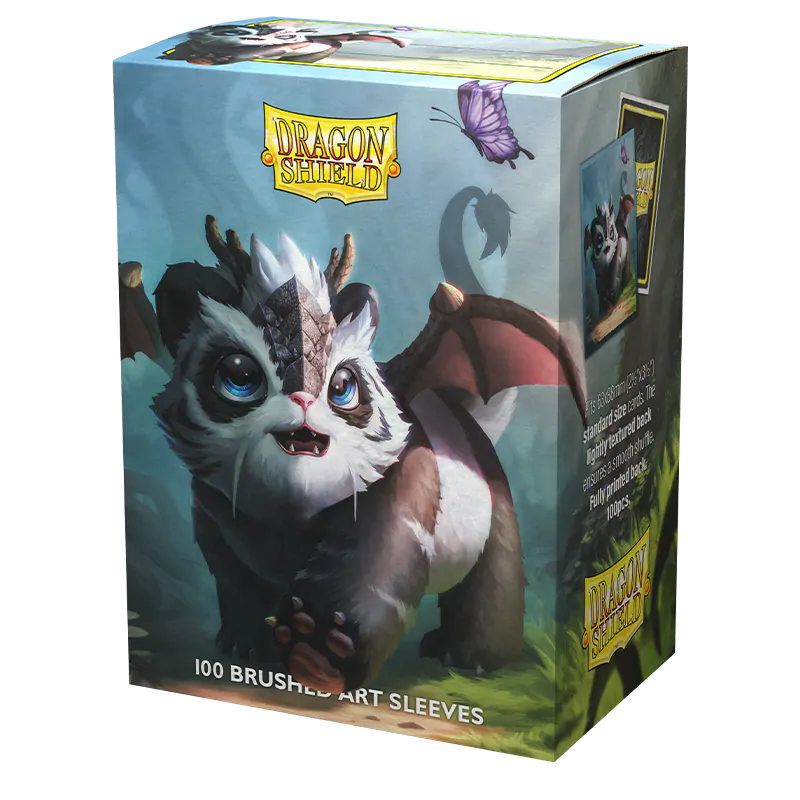 Dragon Shield: Standard 100ct Brushed Art Sleeves - The Pandragon | Gamers Paradise