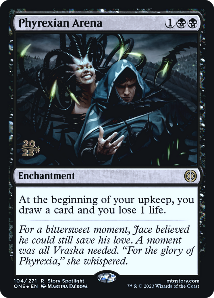 Phyrexian Arena [Phyrexia: All Will Be One Prerelease Promos] | Gamers Paradise