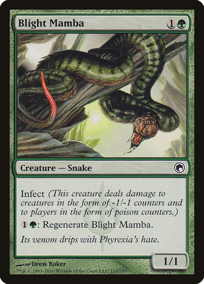 Blight Mamba [Scars of Mirrodin] | Gamers Paradise