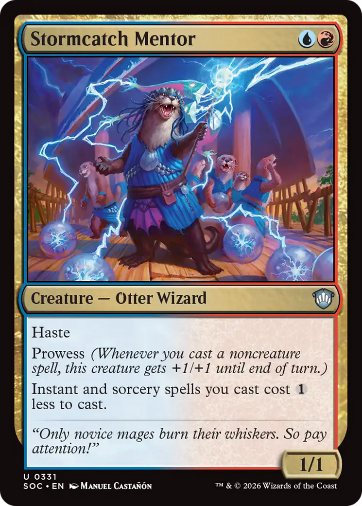 Stormcatch Mentor [Secrets of Strixhaven Commander] | Gamers Paradise
