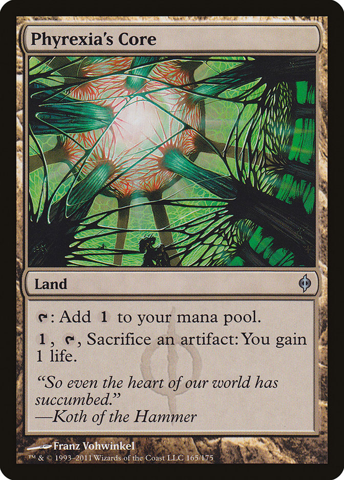 Phyrexia's Core [New Phyrexia] | Gamers Paradise