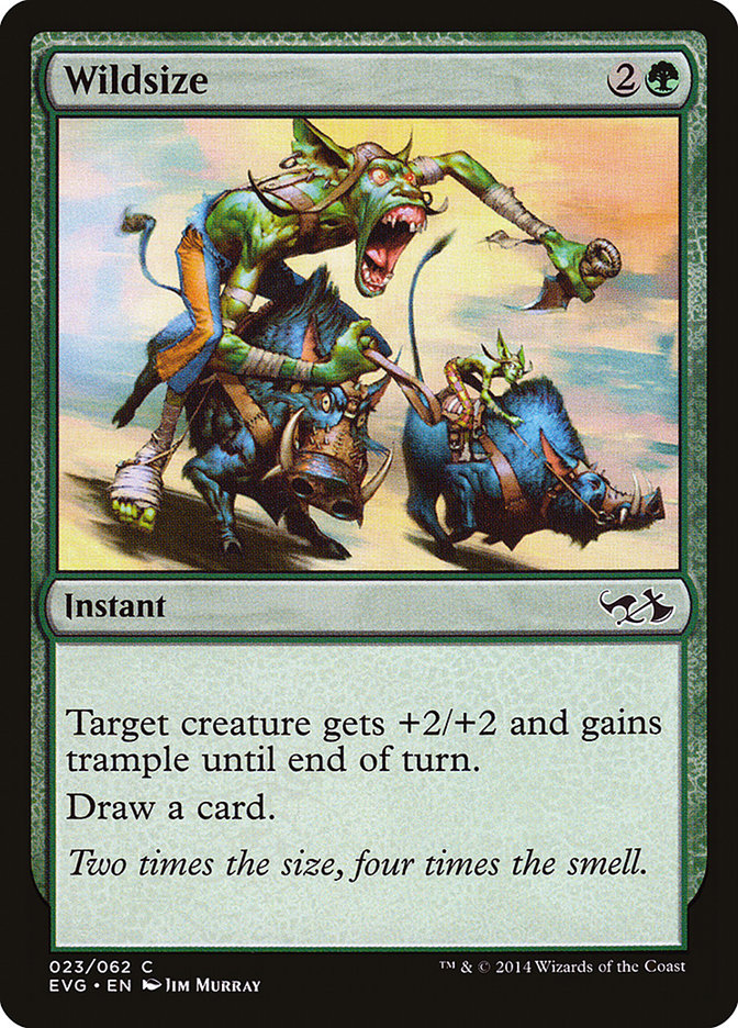 Wildsize (Elves vs. Goblins) [Duel Decks Anthology] | Gamers Paradise