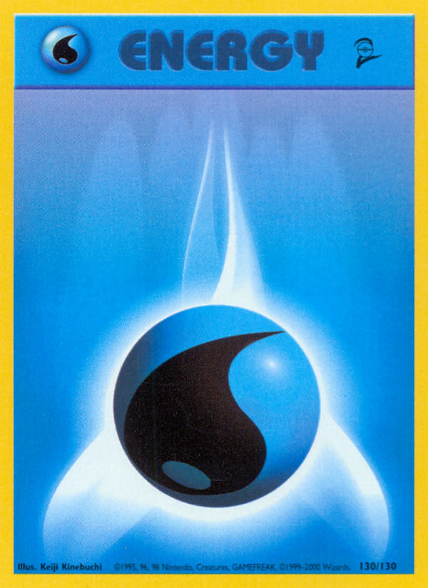 Water Energy (130/130) [Base Set 2] | Gamers Paradise