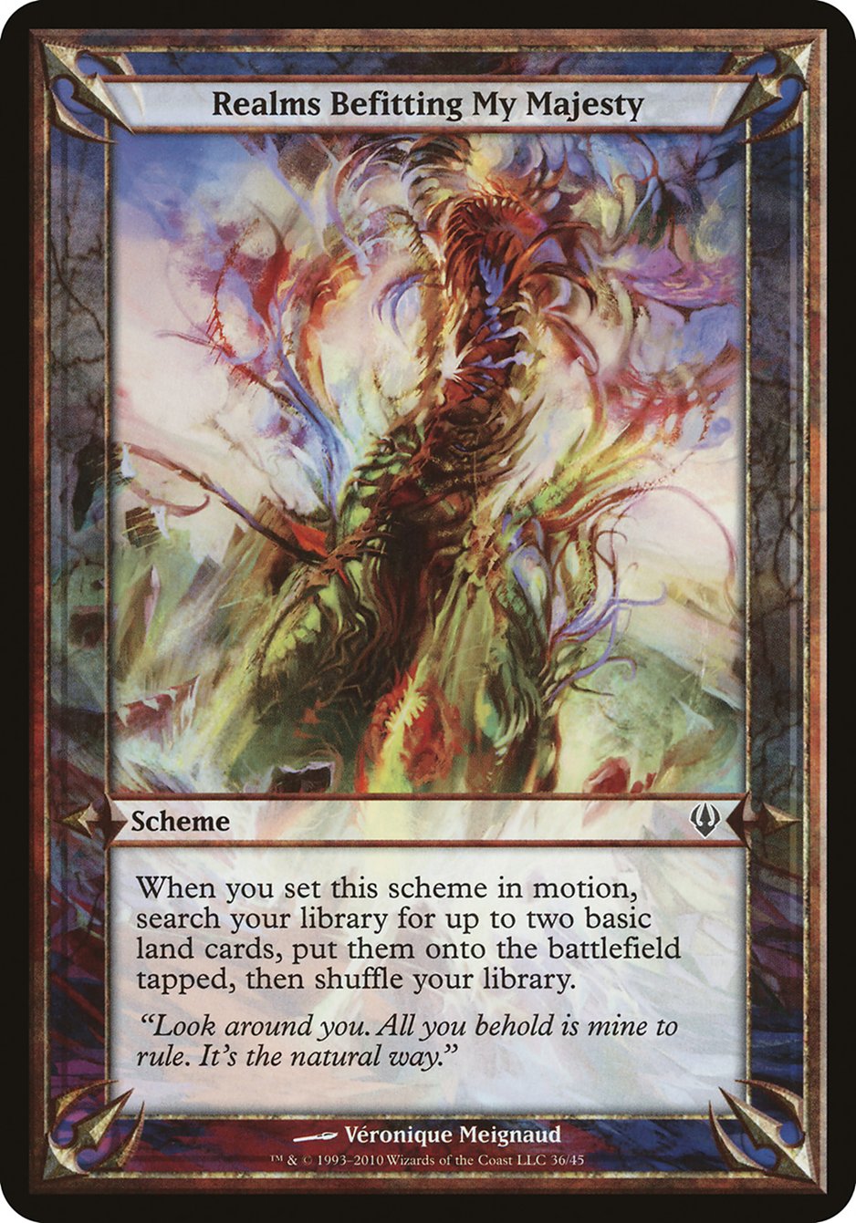 Realms Befitting My Majesty (Schemes) [Archenemy Schemes] | Gamers Paradise