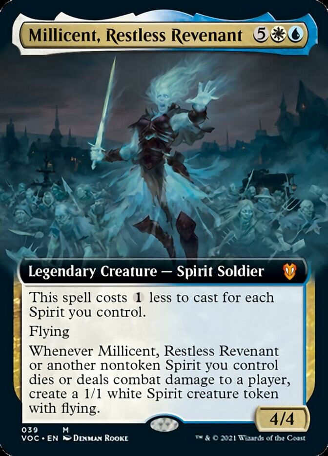 Millicent, Restless Revenant (Extended Art) [Innistrad: Crimson Vow Commander] | Gamers Paradise