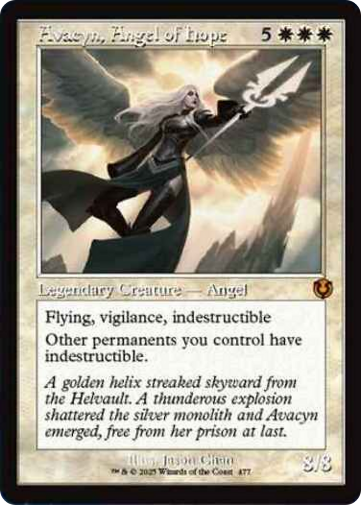 Avacyn, Angel of Hope (Retro Frame) [Innistrad Remastered] | Gamers Paradise