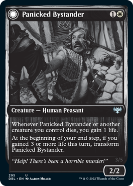 Panicked Bystander // Cackling Culprit [Innistrad: Double Feature] | Gamers Paradise