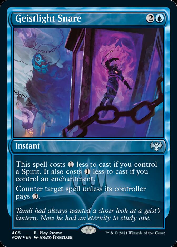 Geistlight Snare (Play Promo) [Innistrad: Crimson Vow] | Gamers Paradise