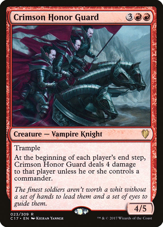 Crimson Honor Guard [Commander 2017] | Gamers Paradise