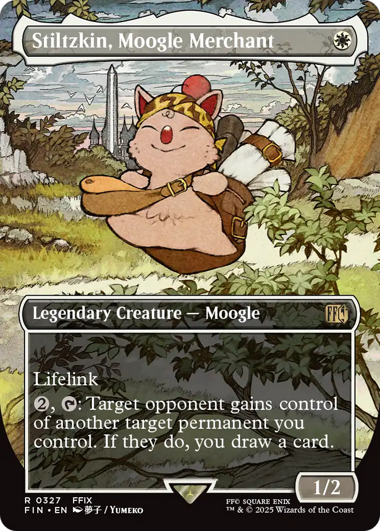 Stiltzkin, Moogle Merchant (Borderless) [FINAL FANTASY] | Gamers Paradise