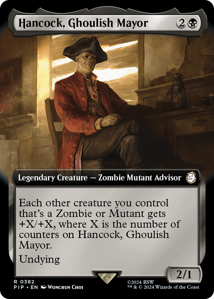 Hancock, Ghoulish Mayor (Extended Art) [Fallout] | Gamers Paradise