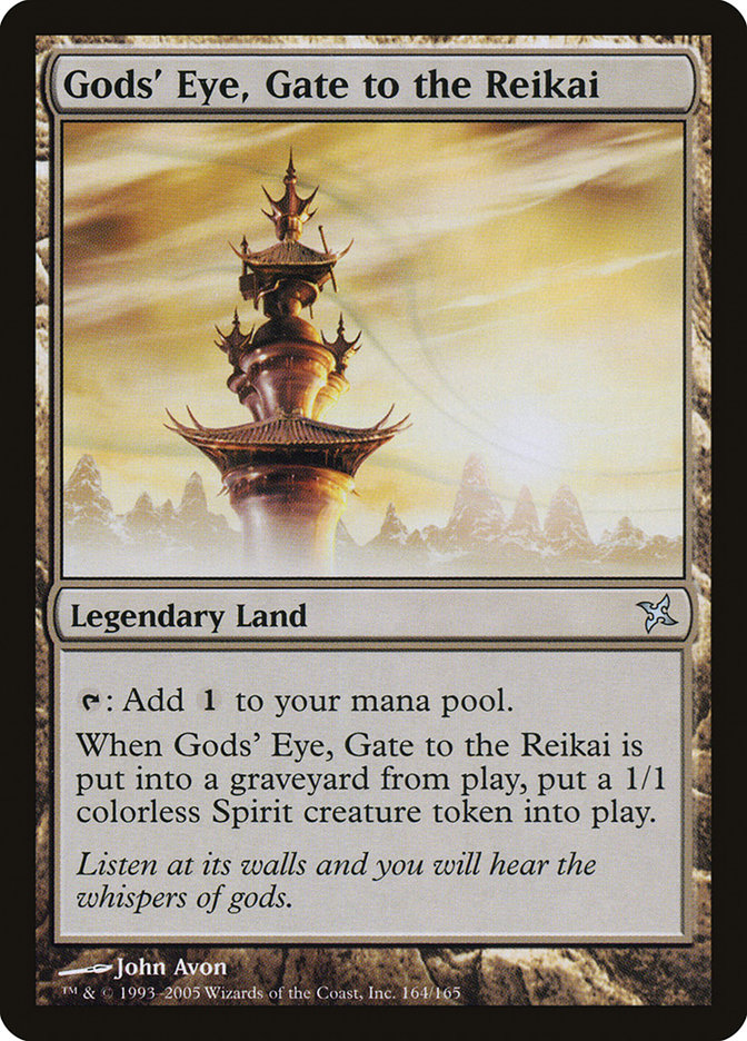 Gods' Eye, Gate to the Reikai [Betrayers of Kamigawa] | Gamers Paradise
