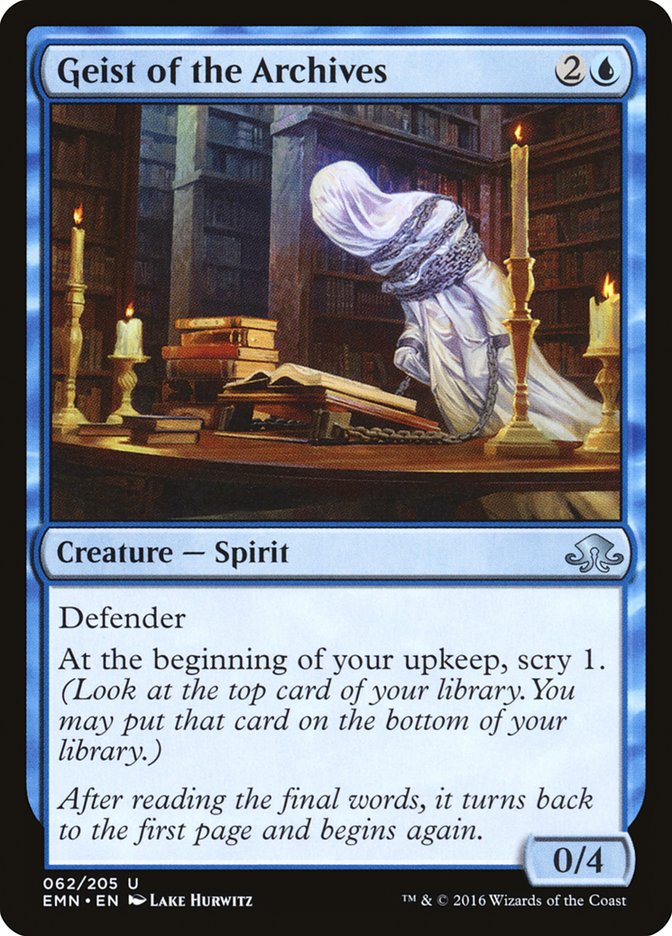 Geist of the Archives [Eldritch Moon] | Gamers Paradise