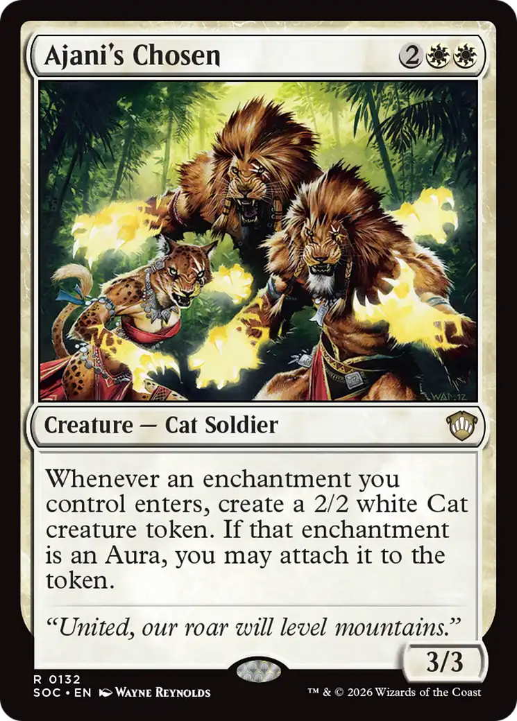 Ajani's Chosen [Secrets of Strixhaven Commander] | Gamers Paradise