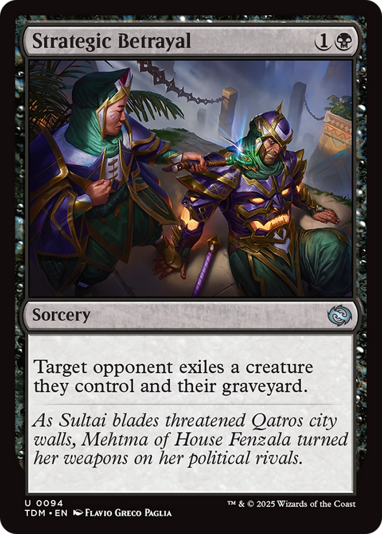 Strategic Betrayal [Tarkir: Dragonstorm] | Gamers Paradise