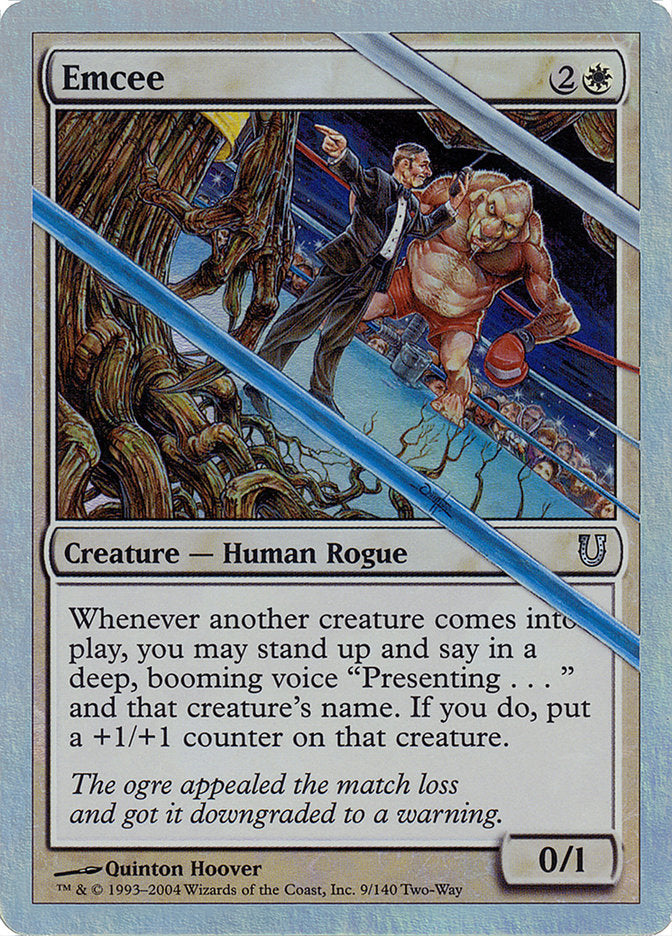 Emcee (Alternate Foil) [Unhinged] | Gamers Paradise