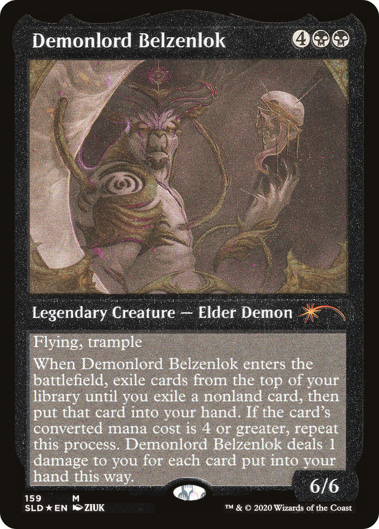 Demonlord Belzenlok (Foil Etched) [Secret Lair Drop Series] | Gamers Paradise