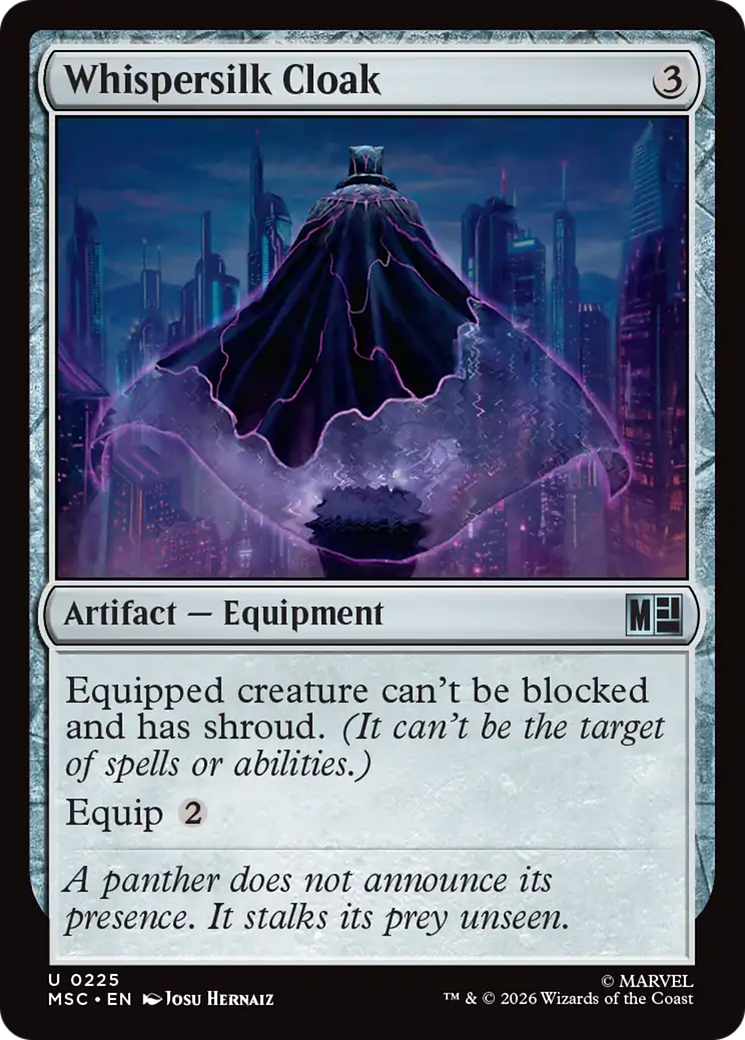 Whispersilk Cloak [Marvel Super Heroes Commander] | Gamers Paradise