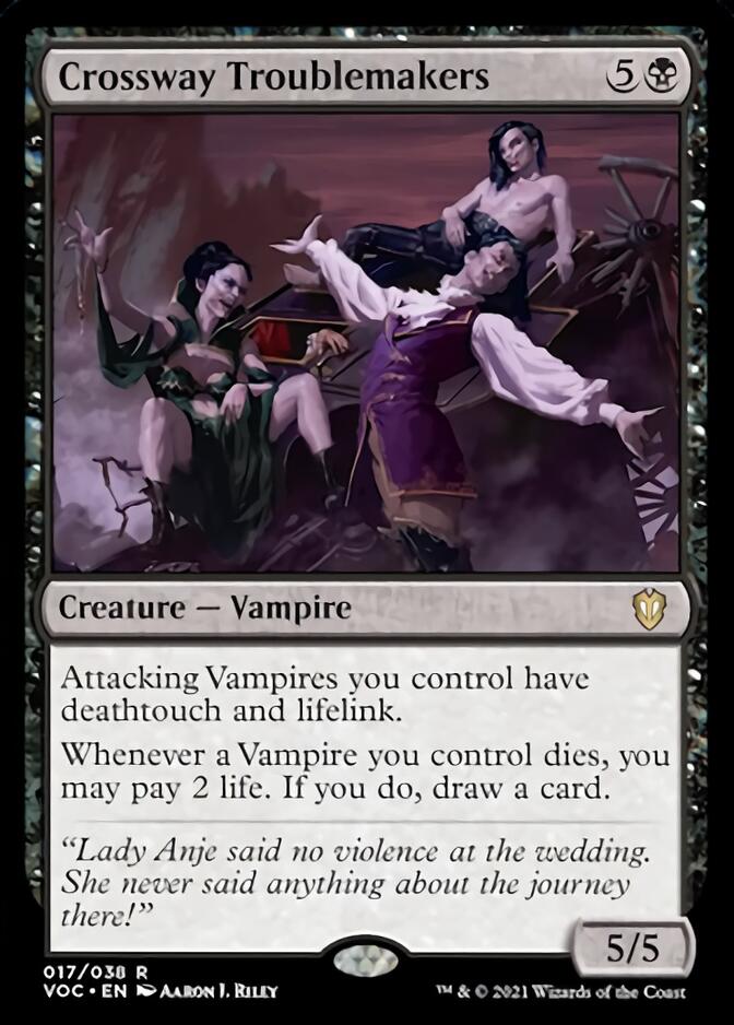 Crossway Troublemakers [Innistrad: Crimson Vow Commander] | Gamers Paradise
