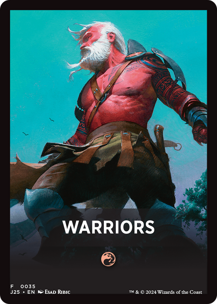 Warriors Theme Card [Foundations Jumpstart Front Cards] | Gamers Paradise