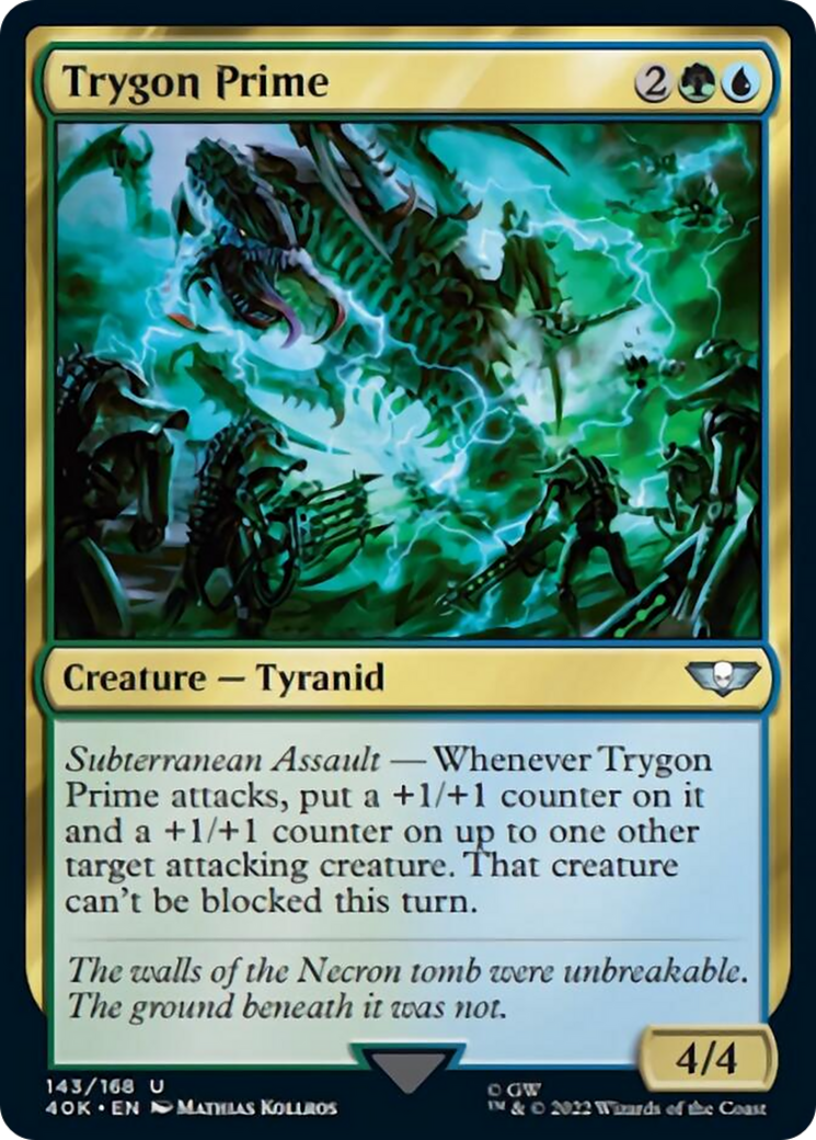 Trygon Prime (Surge Foil) [Warhammer 40,000] | Gamers Paradise