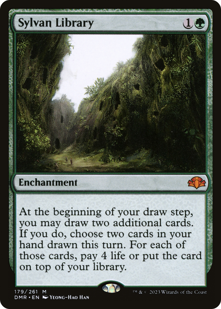 Sylvan Library [Dominaria Remastered] | Gamers Paradise